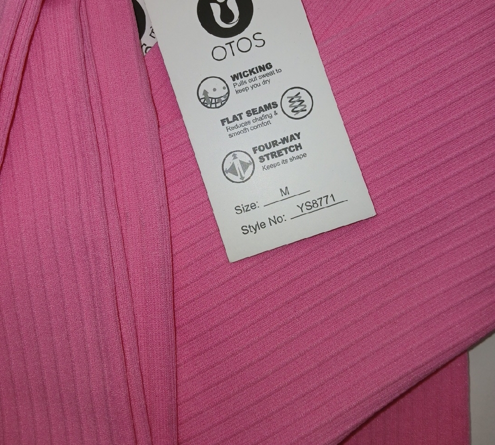 OTOS Pink Ribbed Set - Picture 5 of 8
